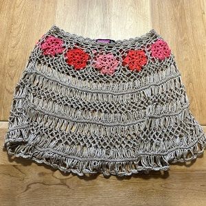 Crochet skirt